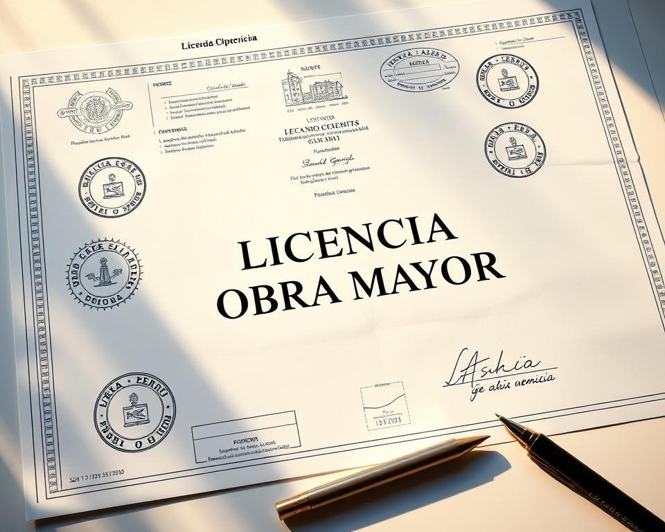 licencia obra mayor